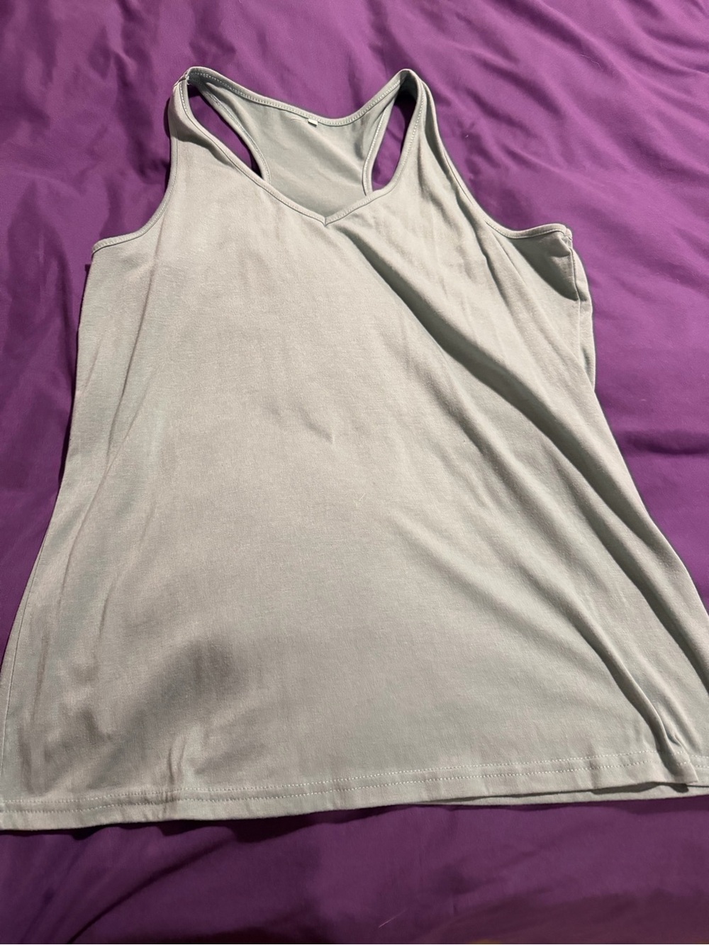 Women's Racerback Tank Top - Sage Green